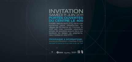 INVITATION - Samedi 11 Juin - Portes ouvertes du centre Le 400 - Saint-Viance INVITATION - Samedi 11 Juin - Portes ouvertes du centre Le 400 - Saint-Viance