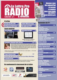 La Lettre Pro de la Radio Numéro 1 - Découvrez le Sommaire La Lettre Pro de la Radio Numéro 1 - Découvrez le Sommaire