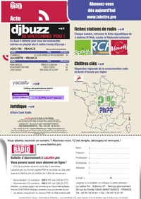 La Lettre Pro de la Radio Numéro 1 - Découvrez le Sommaire La Lettre Pro de la Radio Numéro 1 - Découvrez le Sommaire
