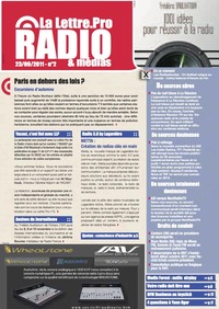 Téléchargez le N°2 de La Lettre pro de la Radio en cliquant Téléchargez le N°2 de La Lettre pro de la Radio en cliquant