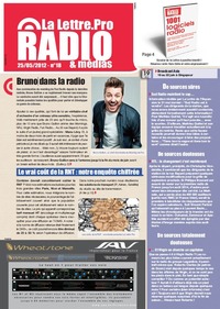 La Lettre Pro de la Radio : téléchargez le n° 18 ! La Lettre Pro de la Radio : téléchargez le n° 18 !