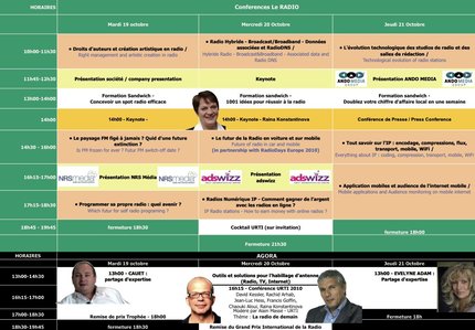 Programme des débats et animations
