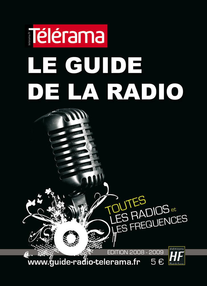 Couverture du nouveau Guide de la Radio Télérama